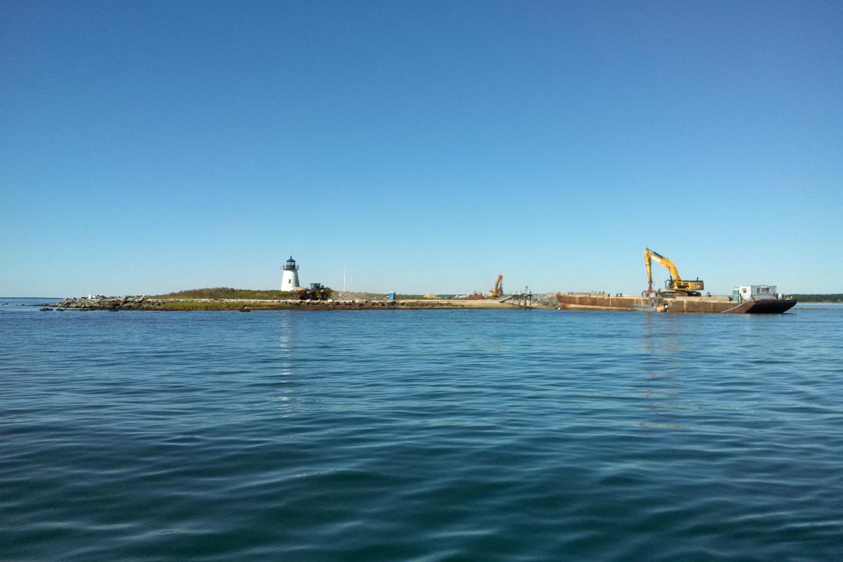 Light House View from the Sea