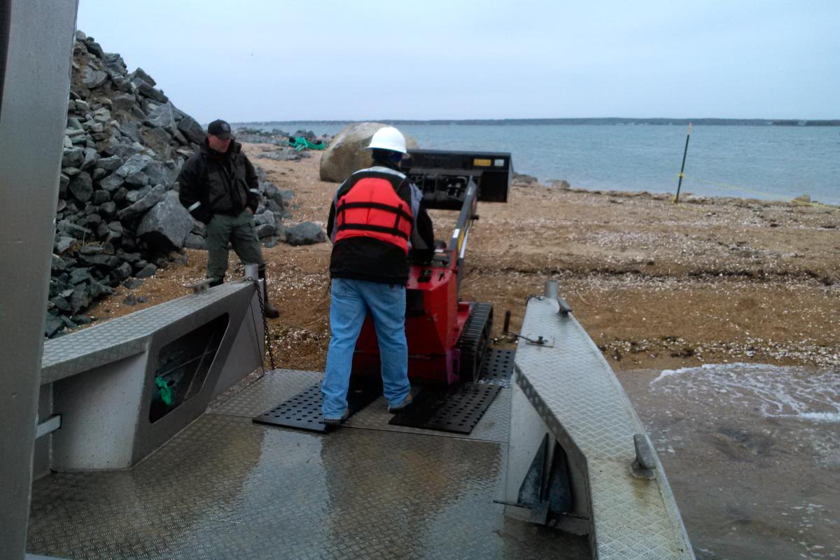 Work Being Done By Light House