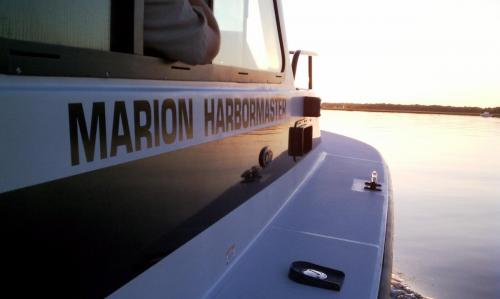 Marion Harbormaster on the Weweantic